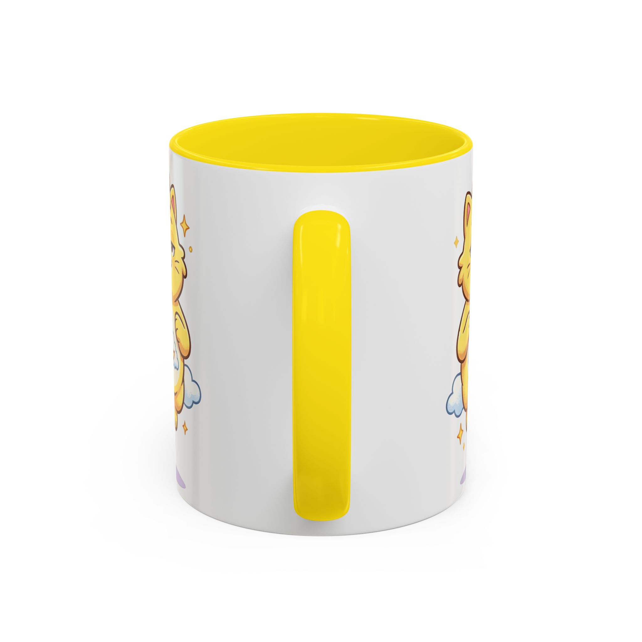 Sleepy Moon Cat Mug - Image 4