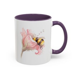 Bee in Flower  Coffee Mug
