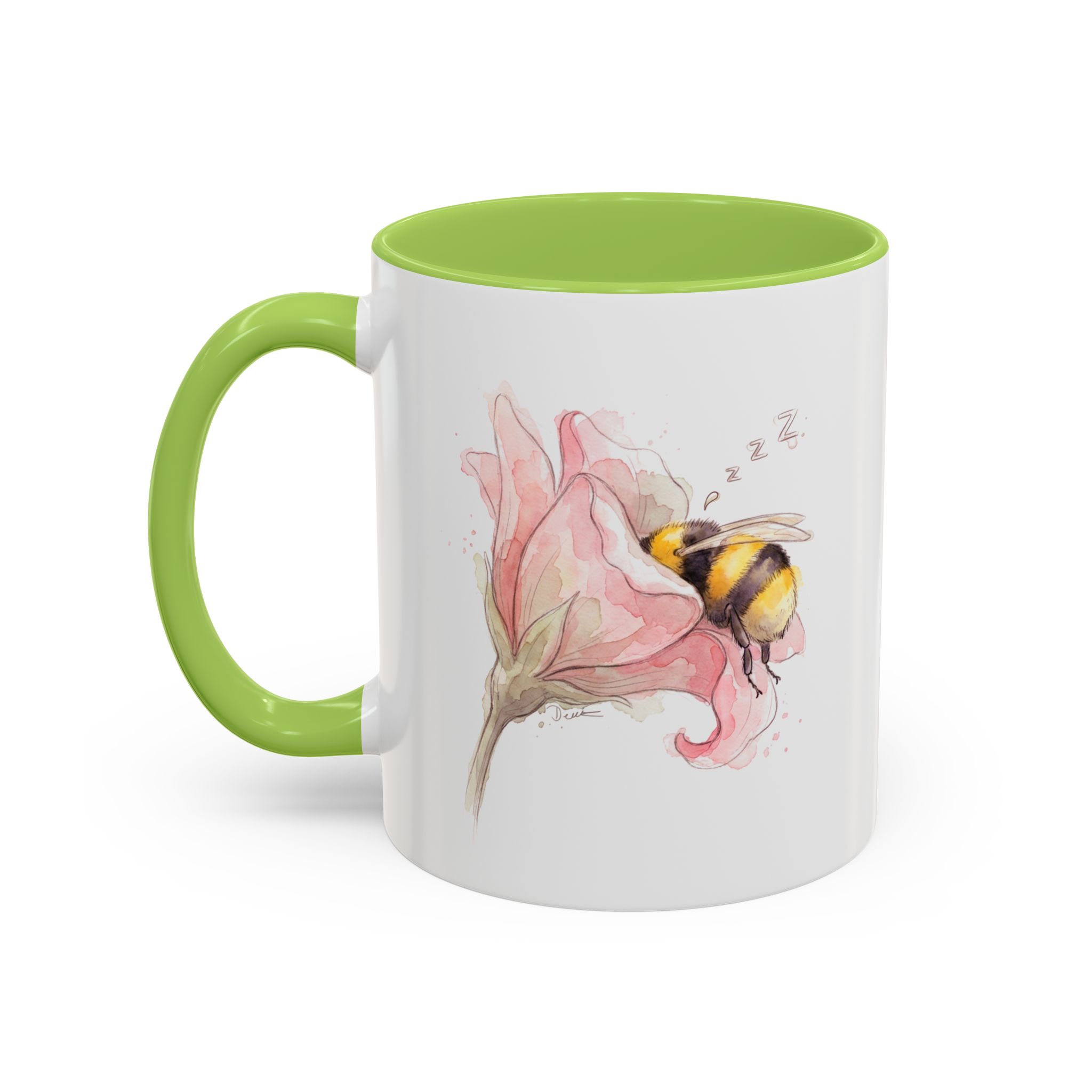 Bee in Flower Coffee Mug - Image 35