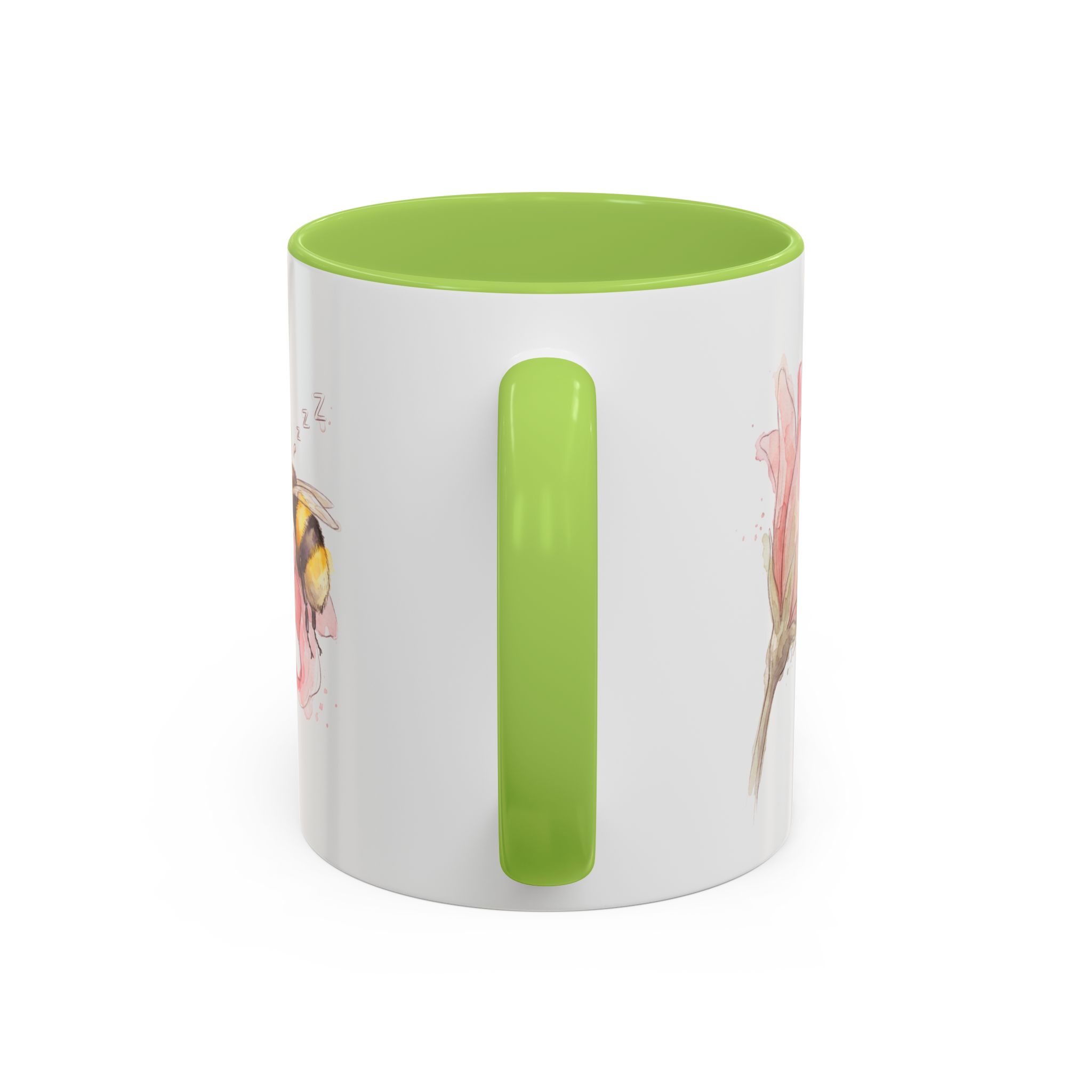 Bee in Flower Coffee Mug - Image 36
