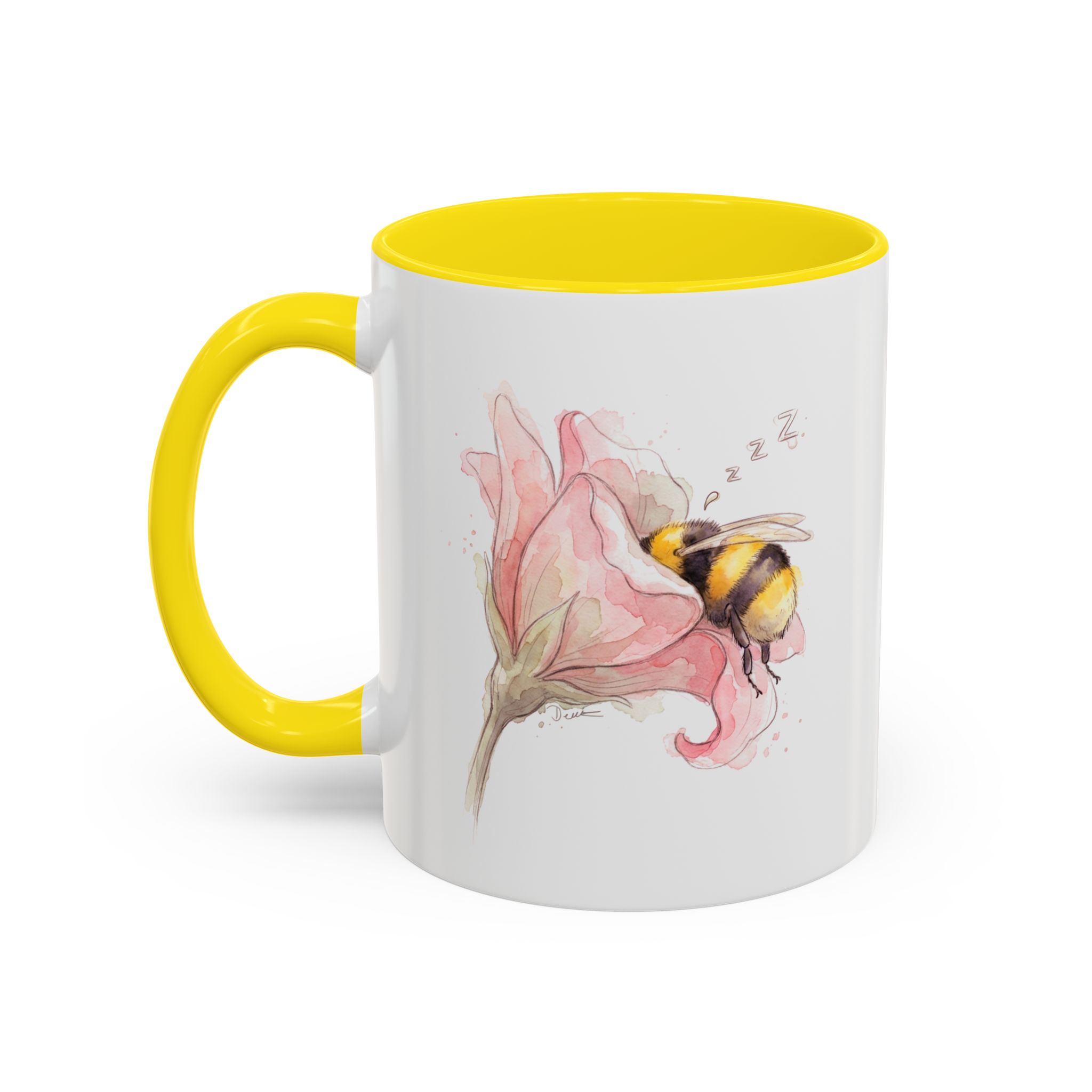 Bee in Flower Coffee Mug - Image 31