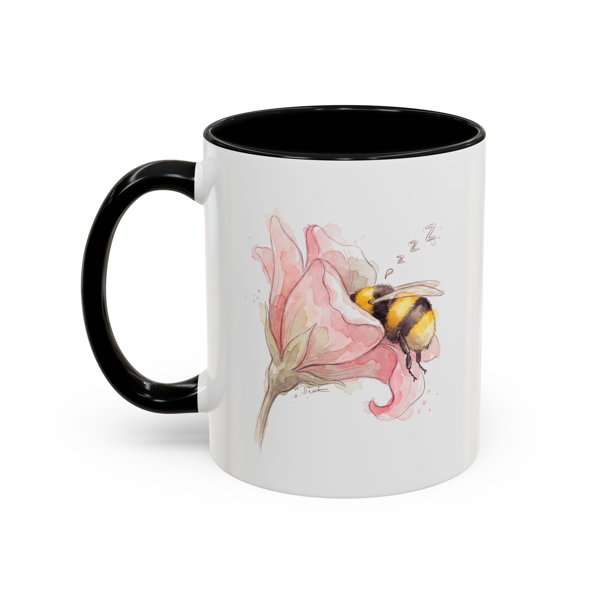 Bee in Flower Coffee Mug - Image 7