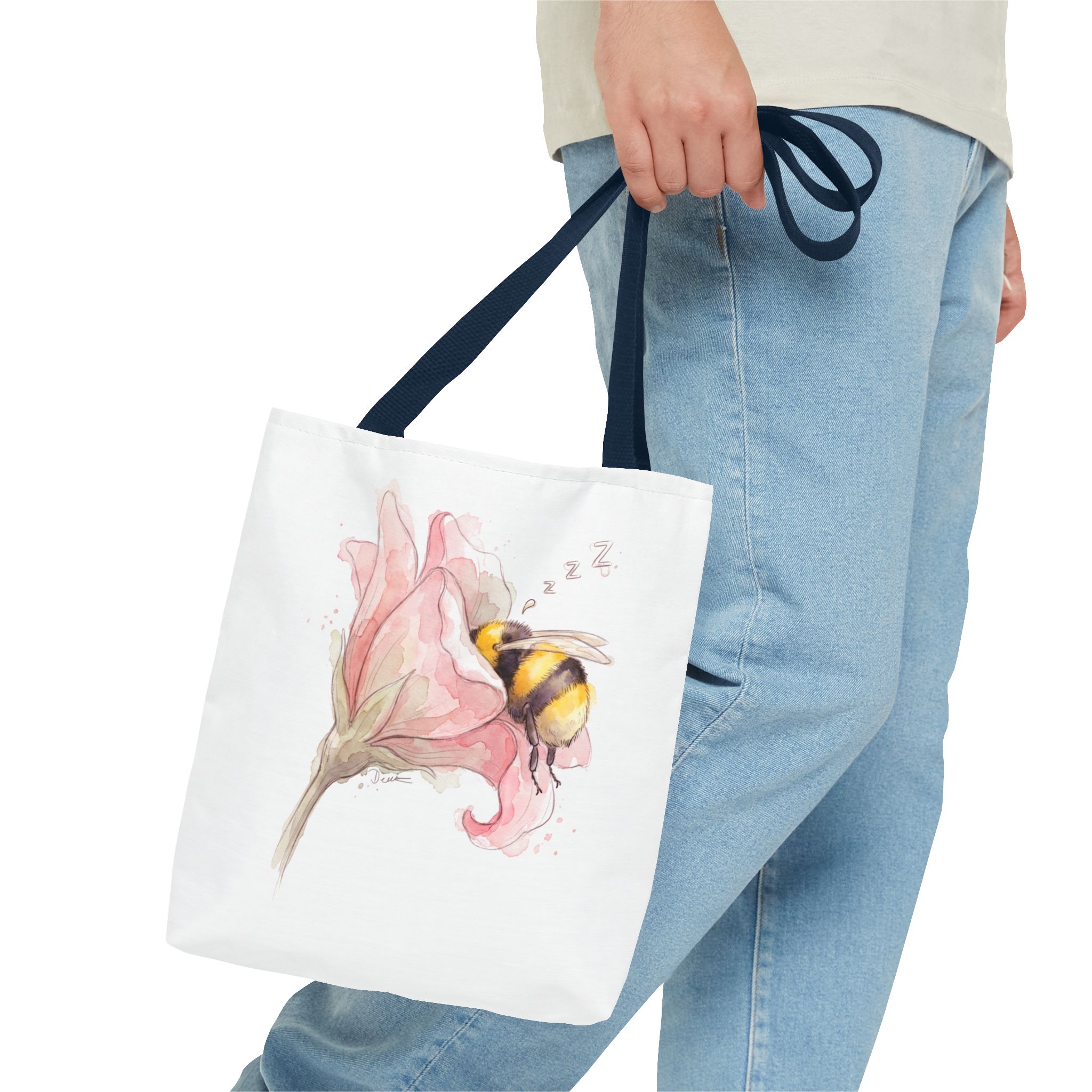Sleeping Bee Tote Bag - Image 19