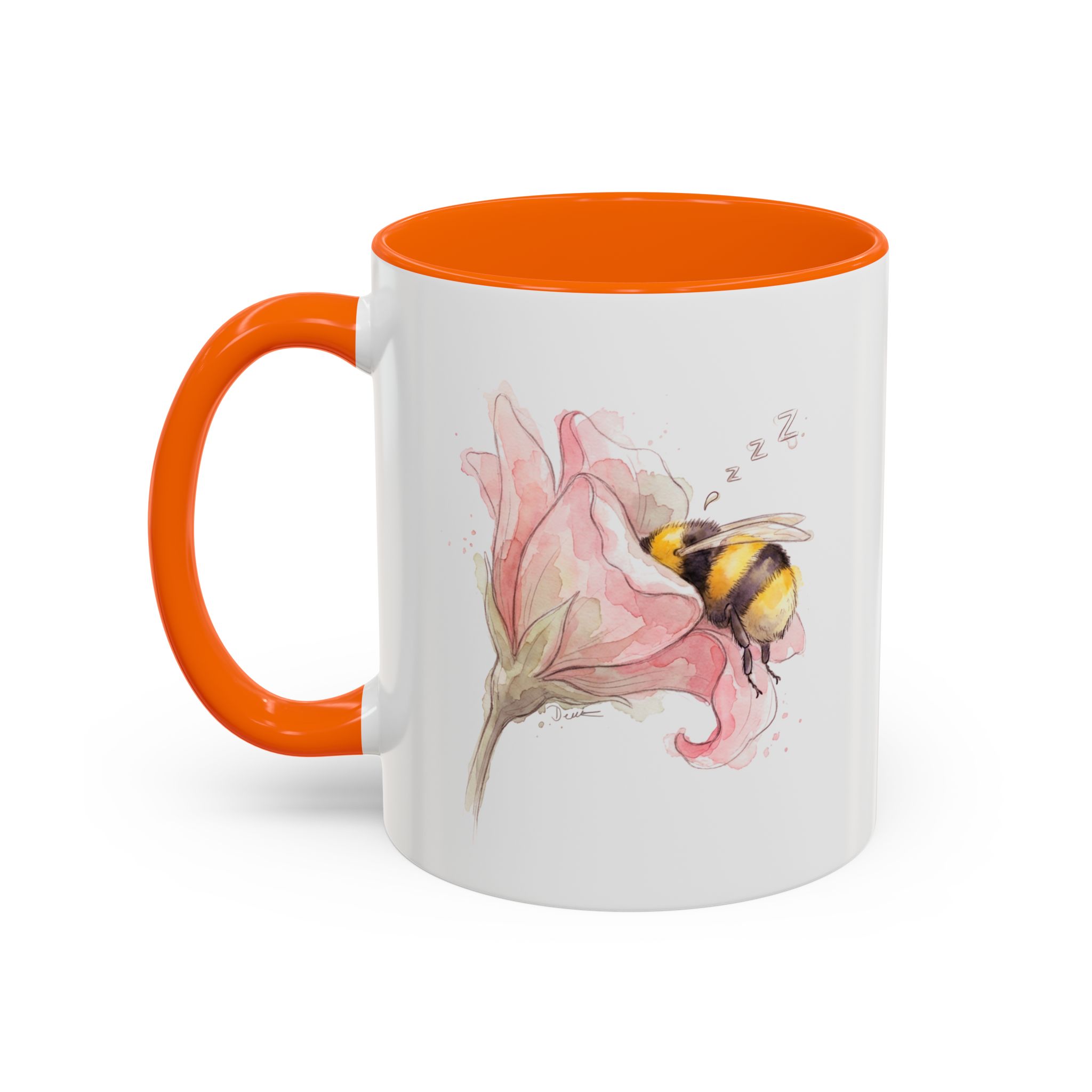 Bee in Flower Coffee Mug - Image 27