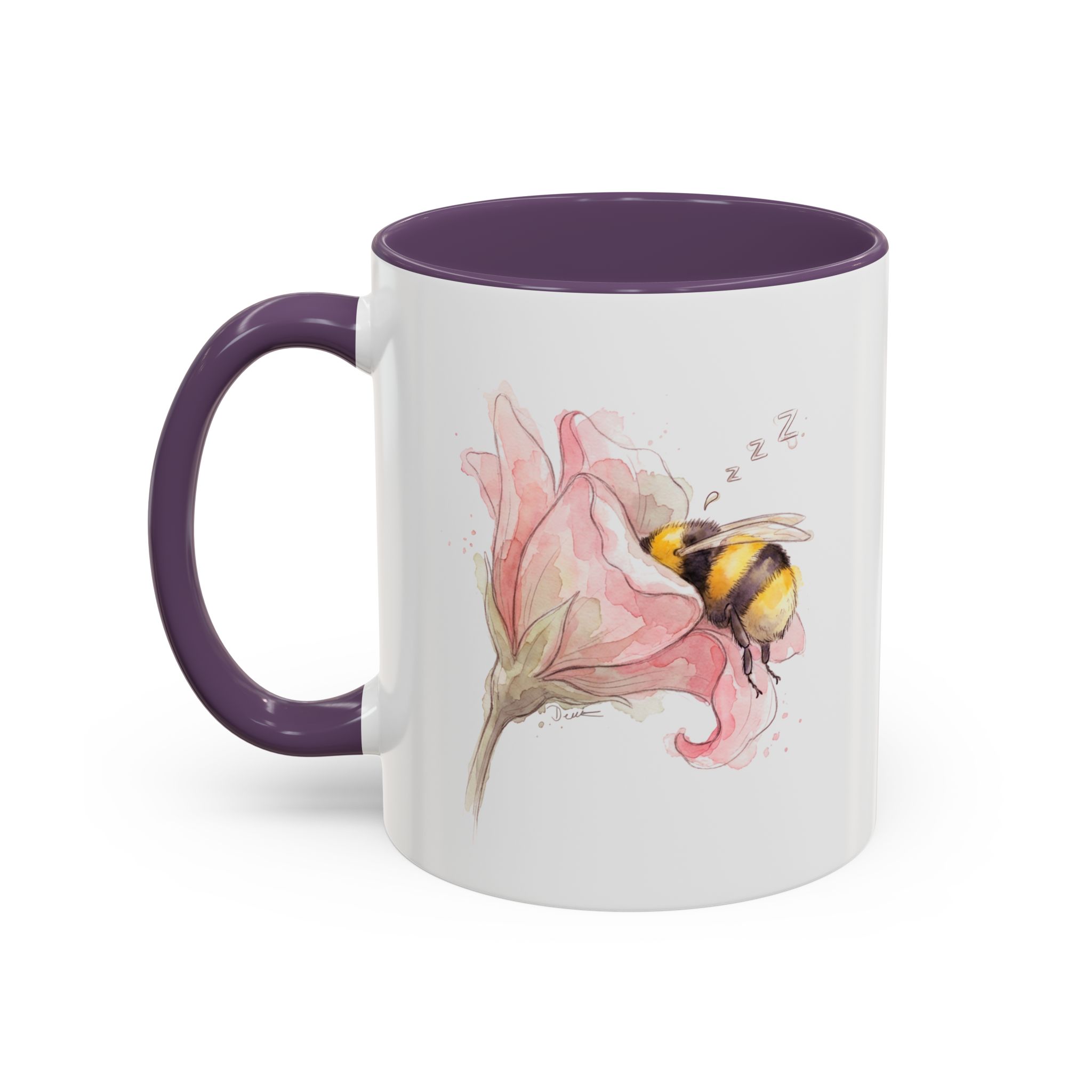 Bee in Flower Coffee Mug - Image 3