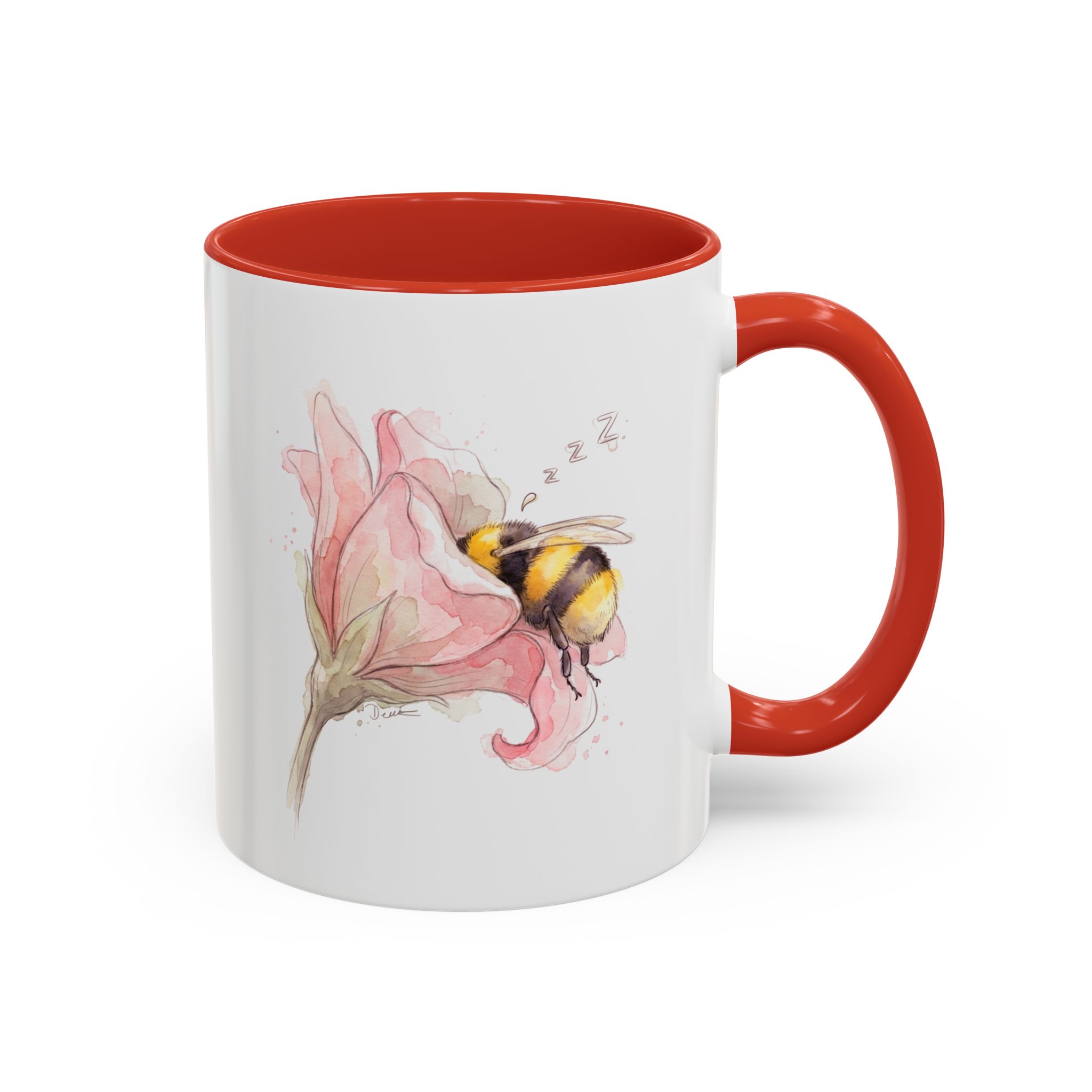 Bee in Flower Coffee Mug - Image 18
