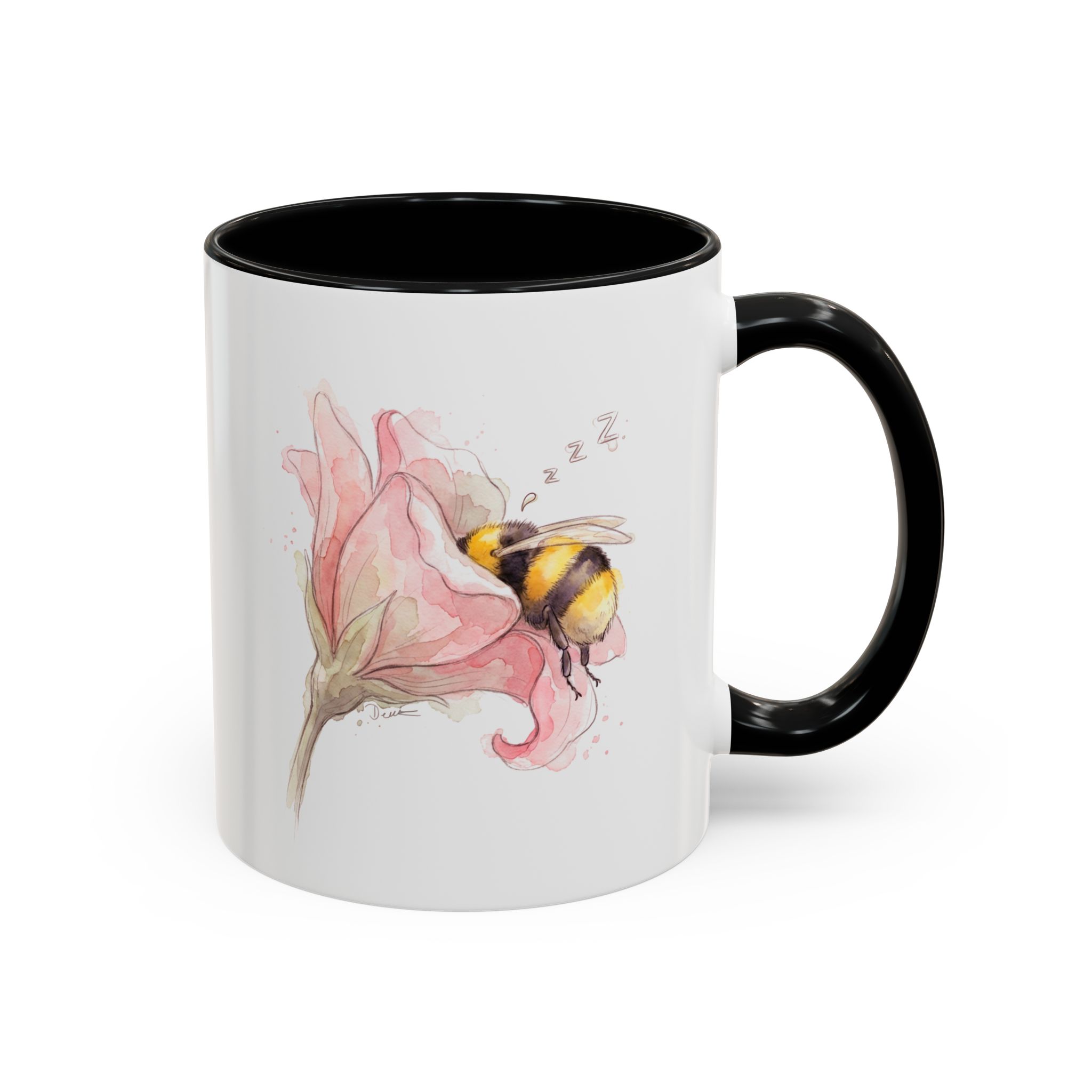 Bee in Flower Coffee Mug - Image 6