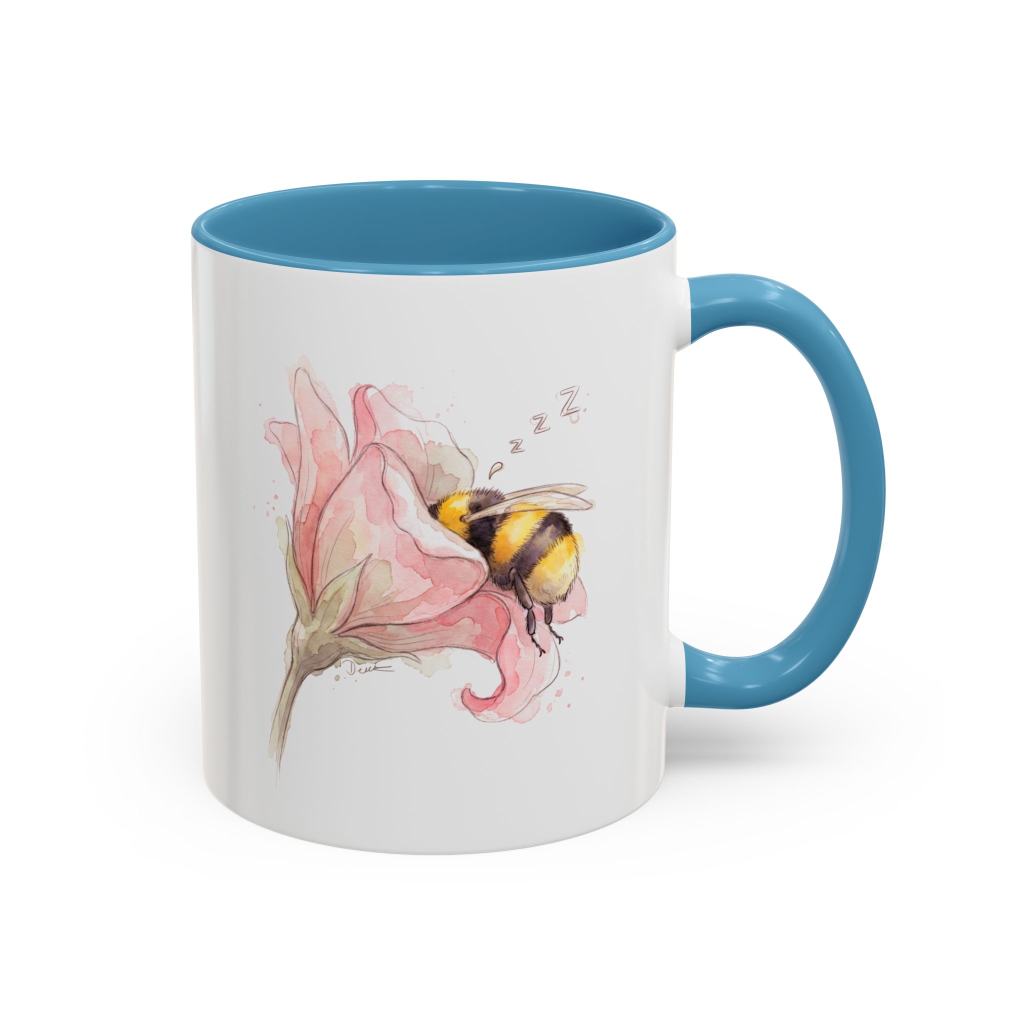 Bee in Flower Coffee Mug - Image 22