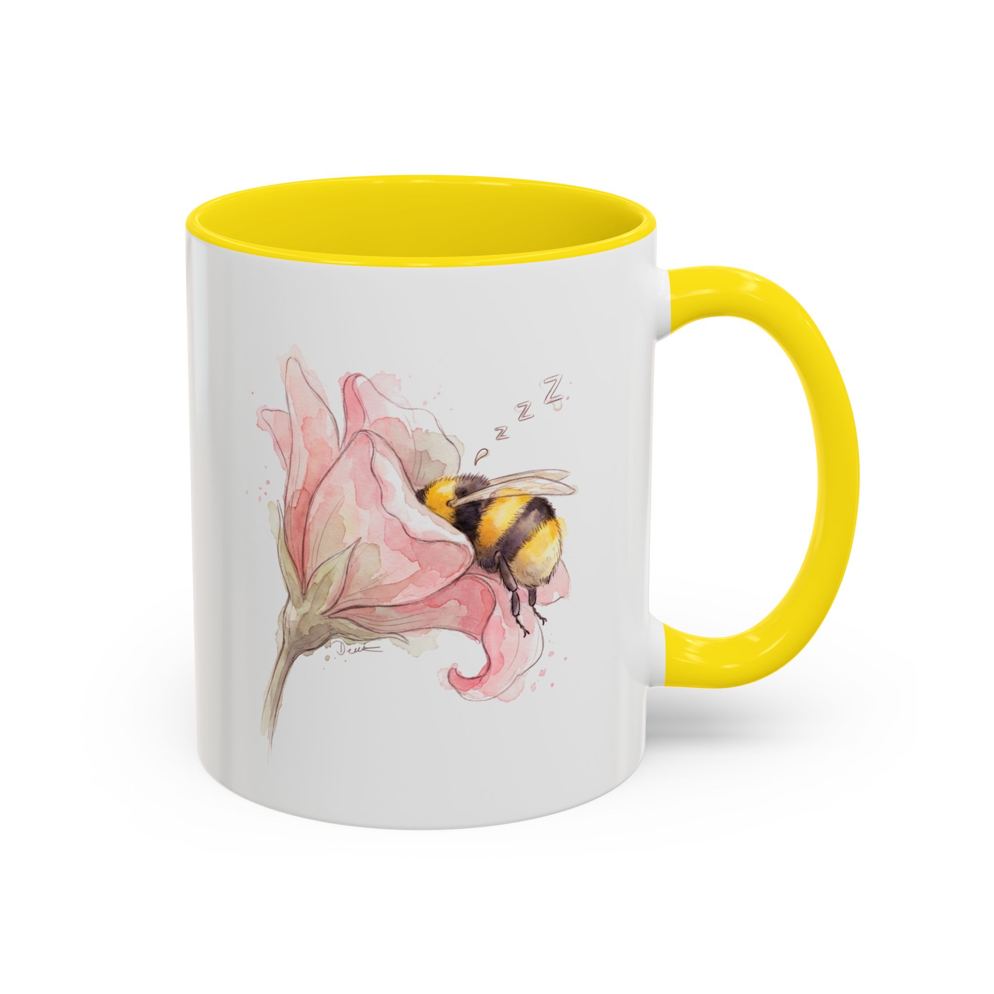 Bee in Flower Coffee Mug - Image 30
